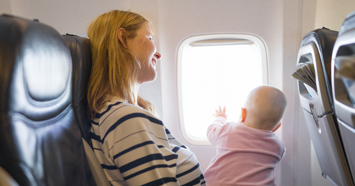 How to Successfully Change a Baby on a Plane