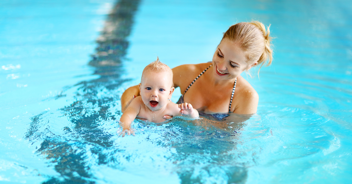 When can you take a baby swimming?